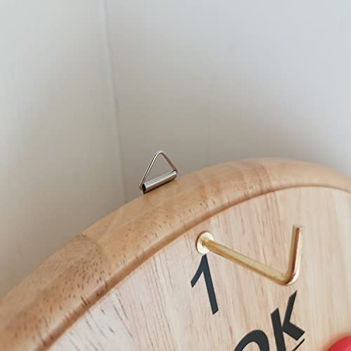 Hanging Ring Toss Game for Kids Adults Indoor Outdoor Family Fun, Wooden Board Wall Game, Hookey Ring Tossing Game for Yard, Party, Office, Backyard, 12 Inch