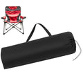 Nogeqi Camping Chair Bag Replacement, Black Portable Folding Chair Bag with Shoulder Strap for Travel Camping Sports Outdoors, 80x20cm/31.5x7.87in (Chair is Not Included)