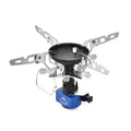 Widesea Backpacking Stove 3300W Camping Stove Portable Gas Burner with Iginitor Mini Ultralight Hiking Gear Outdoor Equipment - style: IGNITION STOVE