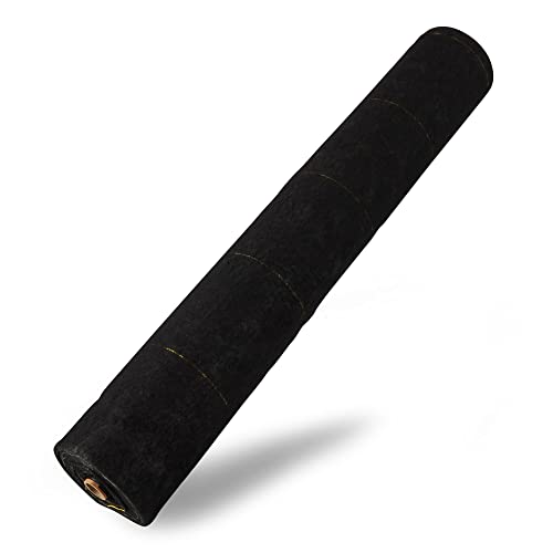 Dewitt Pro-5 Weed Barrier Fabric 5 oz, 5 x 250 Feet – Heavy-Duty Woven Landscape Ground Cover Mat for Raised Garden Bed, Greenhouse Gardening, Outdoor Landscaping, and Commercial Planting - size: 1 Pack, style: 5' x 250'