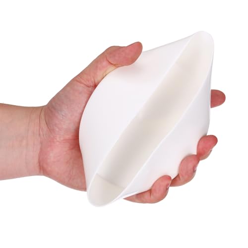 uxcell 130mm(5 1/8") Rubber End Caps, Round Vinyl Plug Insert Plastic End Caps for Tubing, Fence, Pipe Post, Furniture, Railing, White, 50mm Height - color: White, size: 130mm(5 1/8") x 50mm H