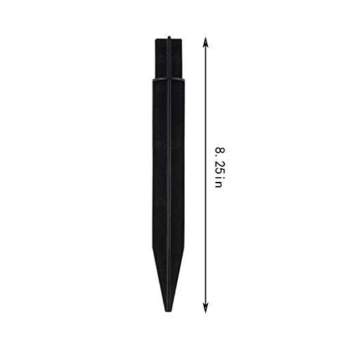 5pcs Solar Torch Lights Spikes Replacement Ground Stakes Plastic Outdoor Lighting Parts Accessories for Garden Lawn Lights