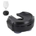 Portable Cupholder, Wine Glass Holder for Shower, Suction Cup Bathtub Wine Glass Holder with 3 Attachments, Outdoor Portable Wine Glass Holder Suction Cup Drink Holder for Hot Tubs