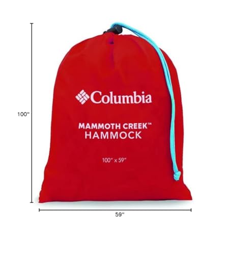 Columbia Hammock | 1 Person Outdoor Camping Hammocks for Men, Women, and Kids. Essential Backpacking Gear Perfect for Hiking or Just Hanging Out