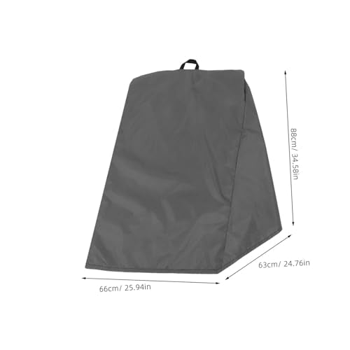 YARNOW Waterproof Garden Hose Reel Cover with Drawstring Portable Outdoor Hose Reel Protector for Patio and Lawn Weatherproof Uv Resistant Cart Cover 34.64X25.98X24.80 Inches