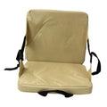 Yiju Stadium Seat Cushion Bleacher Cushion Oxford Cloth Folding with Back Support Padded Seat for Backyard Outdoor Beach Camping