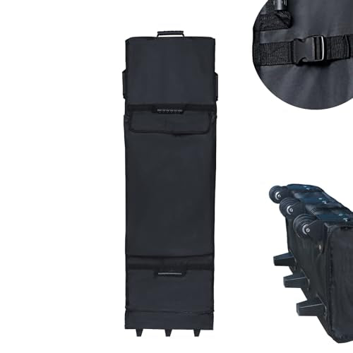 Canopy Portable Folding Bag for 10x10 Pop Up Canopy Tent, Heavy Duty Roller Bag Wheeled Bag, 10x10 FT - size: 10x20