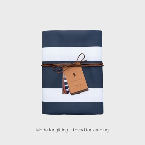 SummerSand Microfiber Beach Towel Extra Large (79 x 39.5 in) - Quick Dry, Sand Free - Compact and Lightweight for Travel - Recycled Materials - Travel Bag Incl - Oversized Pool Towel – Deep Blue - color: Deep Blue, size: 79x39.5"