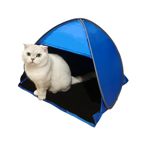 Fixable Small Pop Up Beach Tent Included Two Sand Bags,Mini Head Beach Tent Sun Shelter,Instant Dog Beach Shade for Puppy or Other Small Pets