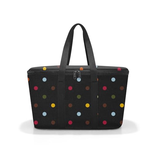 reisenthel coolerbag - Cooler Bag Made Polyester Fabric - Ideal for The Picnic, Shopping and on The Road - color: Dots