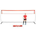 GoSports Freestanding Volleyball Training Net - 12 ft or 20 ft - Indoor our Outdoor Use, Instant Setup, and Height Adjustable - style: 20 ft
