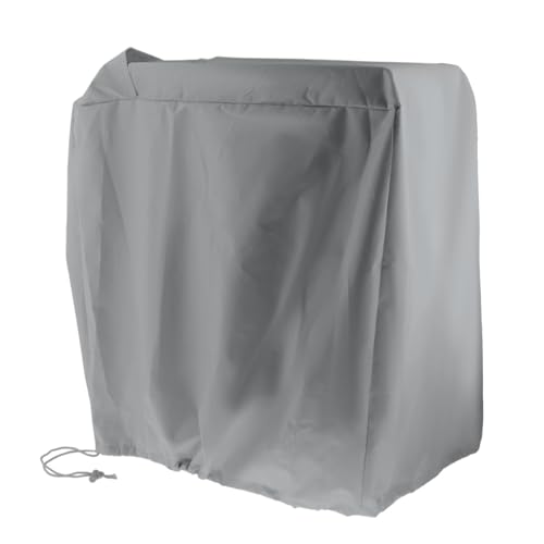 Gralara Wall Mounted Garden Hose Reel Cover Water Hose Reel Cover Sun Protection, Accessories, Protective Cover for Outdoor, Gray