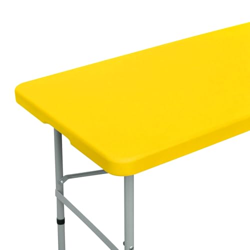Fitted Rectangle Tablecloth 20 x 30 Inch Elastic Table Cloth for 2.5ft Table, Stretch Spandex Table Cover Gold Washable Polyester Table Top Cap Cover for Dining Picnic Camping Indoor and Outdoor - color: Gold, size: 30" x 20" (Rectangular)