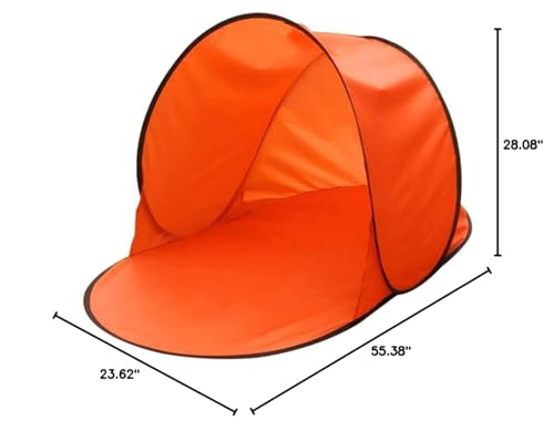Portable Outdoor Beach Shade Tent, UPF 50 Sun Shelter, Easy Setup, Waterproof, Beach Canopy