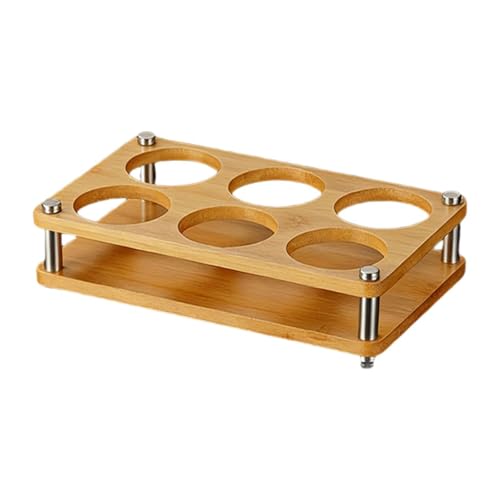 Glass Holder, Wine Drinks Cup Storage Carrier, Drink Cup Storage Holder, Glasses Organizer, S 6 Hole - color: S 6 Hole