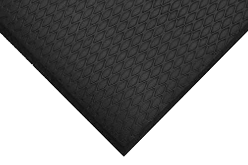 Hudson Exchange (3'x10') MaxCush Anti-Fatigue Comfort Industrial Ergonomic Mat Black - size: 3'x10'
