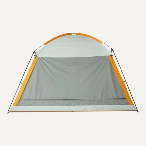 Amazon Basics Screened Canopy Tent, 12 x 12 ft with Zippered Enclosure, UPF50+ Sun Protection, Bug-Free Outdoor Shelter for Camping, Parties and Events