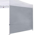 COOSHADE Instant Canopy SunWall 8x8 Canopy SideWall for Pop up Canopy Tent, 1 Pack Sidewall Only, Grey - color: Gray, size: 8x8-Standard