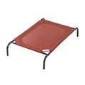 Coolaroo Original Elevated Dog Bed - Breathable Off-The-Ground Pet Bed with Cooling Fabric, Joint Relief & Moisture-Resistant Fabric, 100% Recyclable, Easy Clean, Terracotta, Medium - color: Terracotta, style: Medium Dog Bed