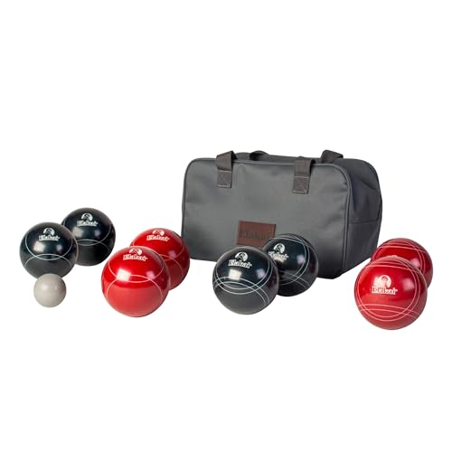 Elakai Outdoor Games for Adults and Family Beach Backyard Camping Bocce Ball Set 107mm