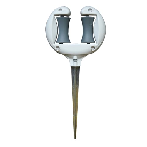 Garden Hose Guide Holder Stake Easily Install Flower Bed Protectors Tool for Spikes Guide Stake