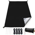 KRUI Tent Footprint, PU 2000 Waterproof Camping Tarp, Durable Tent Floor Saver for Hiking, Backpacking, Hammock, Beach and Picnic - size: 2 Person - 86“ x 59”
