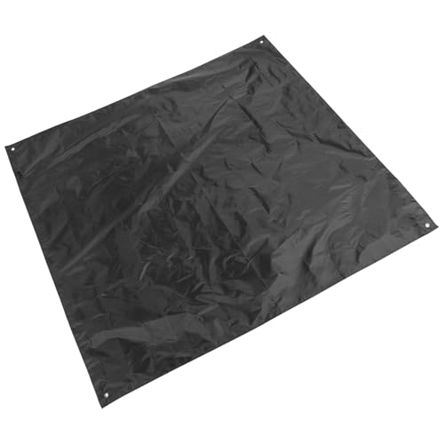 Angoily Waterproof Outdoor Picnic Blanket Mat with Oxford Fabric, Foldable Portable Camping Ground Sheet for Beach, Tent, and BBQ Use – Black, Moisture-Resistant Picnic Pad