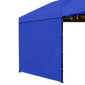 MQoutdoor Ultralight Sidewalls for 10x10 Canopy Tent Silver Coated Side Walls with Tie Rope 1 Piece, Royal Blue - color: Royal Blue