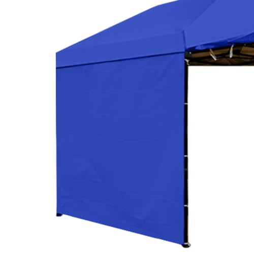 MQoutdoor Ultralight Sidewalls for 10x10 Canopy Tent Silver Coated Side Walls with Tie Rope 1 Piece, Royal Blue - color: Royal Blue