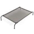 Cooling Elevated Dog Bed for Indoor and Outdoor,50" D x 31" W x 8" H (Gray) - color: Gray