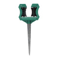Garden Hose Guide and Roller, 10 Inch Plastic Metal Spike Stake for Yard and Lawn, Hose Support Protector for Flower Beds, Easy to Install Guide Reel