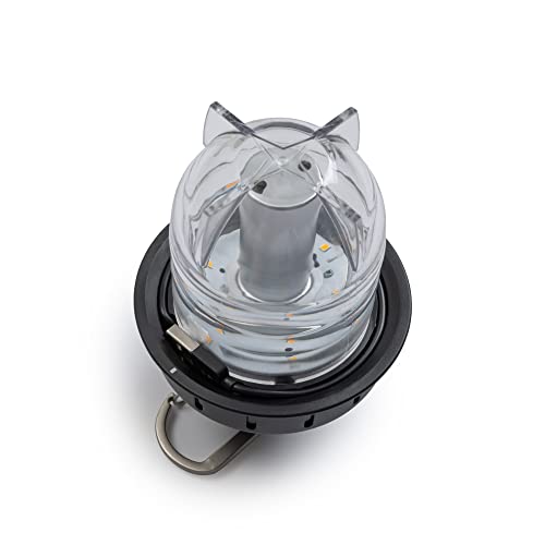 Barebones Beacon Hanging Light – Antique Bronze, Rechargeable LED Camping Lantern with Adjustable Brightness – Weatherproof Vintage-Style Hanging Lantern for Outdoor Adventures and Year-Round Use - color: Bronze