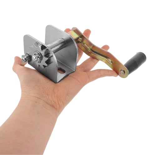 Alasum Hand Crank Wire Tightener for Outdoor Volleyball and Badminton Nets Portable Net Tensioning Device Manual Crank Tensioner Easy Installation 6.69X4.72X1.96 Inches