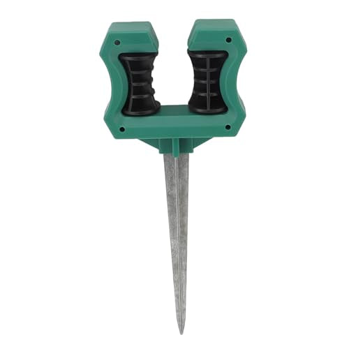 Garden Hose Guide Spike, Plant Protection Enhanced Stability Hose Support Stake, No Assembly Garden Holder with Smooth Rolling Design for Yard Flower Beds and Lawn