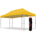 Extreme Canopy Commercial Heavy Duty Aluminum Instant Popup Canopy Tent (Yellow, 10ft x 20ft) - color: Yellow, size: 10ft x 20ft