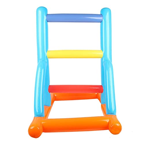 The Dreidel Company Inflatable Ladder Ball Game, 7 Piece Set, 25" x 38" x 38" Inflated