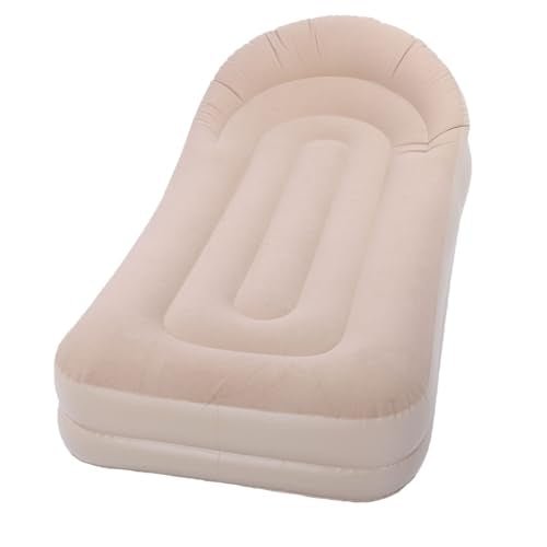 Luocute Inflatable Lounger, 200x90x60cm Wide Automatic Inflation Air Sofa with Built in Pump, Portable Blow Up Couch for Camping Outdoor Home Relaxation