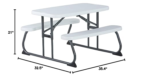 LIFETIME Kid's Picnic Table, White