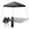 Outvita Canopy 6x6' Pop Up Commercial Instant Gazebo Tent, Waterproof & UV Protection Canopy Tent with Slant Legs for Party Wedding Birthday BBQ Events - style: 6x6-gray