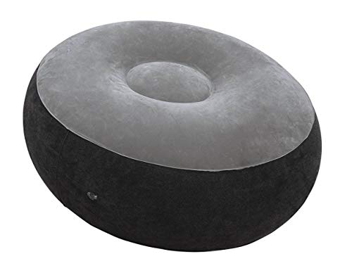 Intex Inflatable Ultra Lounge Chair with Cup Holder and Ottoman Set (3 Pack) - size: 3 Pack