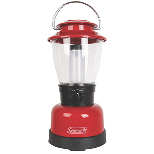 Coleman 400L LED Lantern with 4D Battery, Water & Impact-Resistant Lantern with Carry Handle, Lifetime LED Lights Never Need Replacing - size: One Size, style: 400l