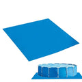 Pool Ground Protection Tarp, Heavy Duty Base Padding Mat, for Outdoor Lawn Deck Surfaces, Polyethylene Waterproof Fabric Material, Tear Resistant Ground Cover Sheet, Swimming Pool Bottom Protection La - color: A