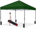 COOSHADE Durable Easy Pop Up Canopy Tent 10x10Ft, Olive Green - color: Olive Green, size: 10x10Ft