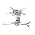 CAMPINGMOON XD-2F Canister Top Stove Portable Compact Foldable w/igniter w/Gas Fuel Can Stabilizer XD-2F/Z41