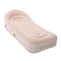 Luocute Inflatable Lounger, 200x90x60cm Wide Automatic Inflation Air Sofa with Built in Pump, Portable Blow Up Couch for Camping Outdoor Home Relaxation