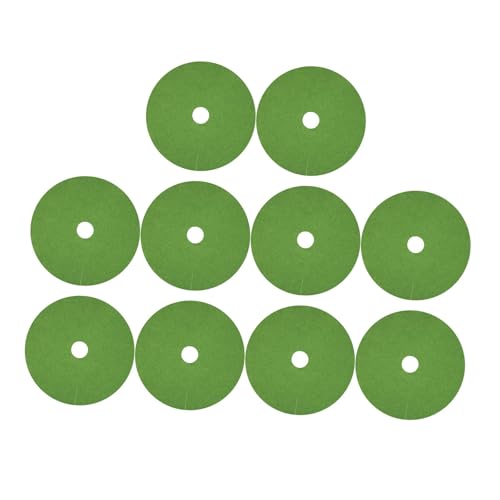 10Pcs Tree Weeding Barrier Mats Ground Covers Tree Protection Mats for Landscaping, Green - color: green