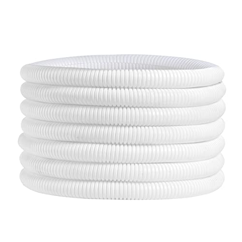 30ft Dog Cat Cord Protector Electric Wires Covers Wire Loom Tubing Protect Wires from Rabbits, Cats and Other Pets White - color: White, size: 30ft