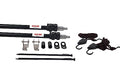 RV Awning Reinforcement Systems - 4-1/2 ft to 12 ft. Height Adjustable RV Awning tie Down/Support System 30MPH, No Ladder Required