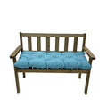 Outdoor Waterproof Bench Cushions Garden Bench Cushion Tufted Chair Pad 20 x 40 in Replacement Seat Pad Cushion Teal - color: Teal