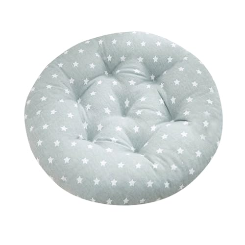 Boho Round Chair Cushion 16" Soft Thick Seat Cushion Outdoor Bistro Floor Sofa Pads Colorful Leaf Ergonomic Support Cushions for Dining Chairs, Garden Patio, Home, Office Car - color: E